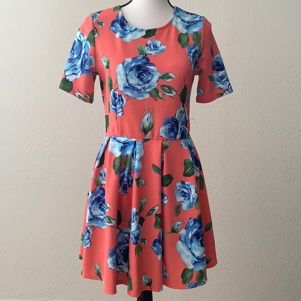 Floral Skater Dress